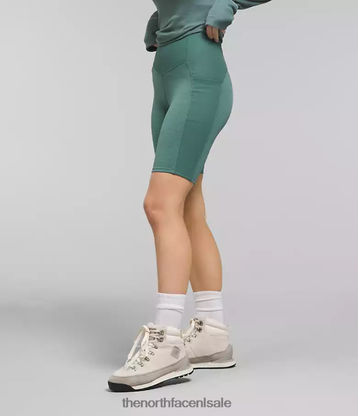 vrouwen dune sky 9\\ panty korte broek The North Face P464ZN812 kleding donkere salie heide